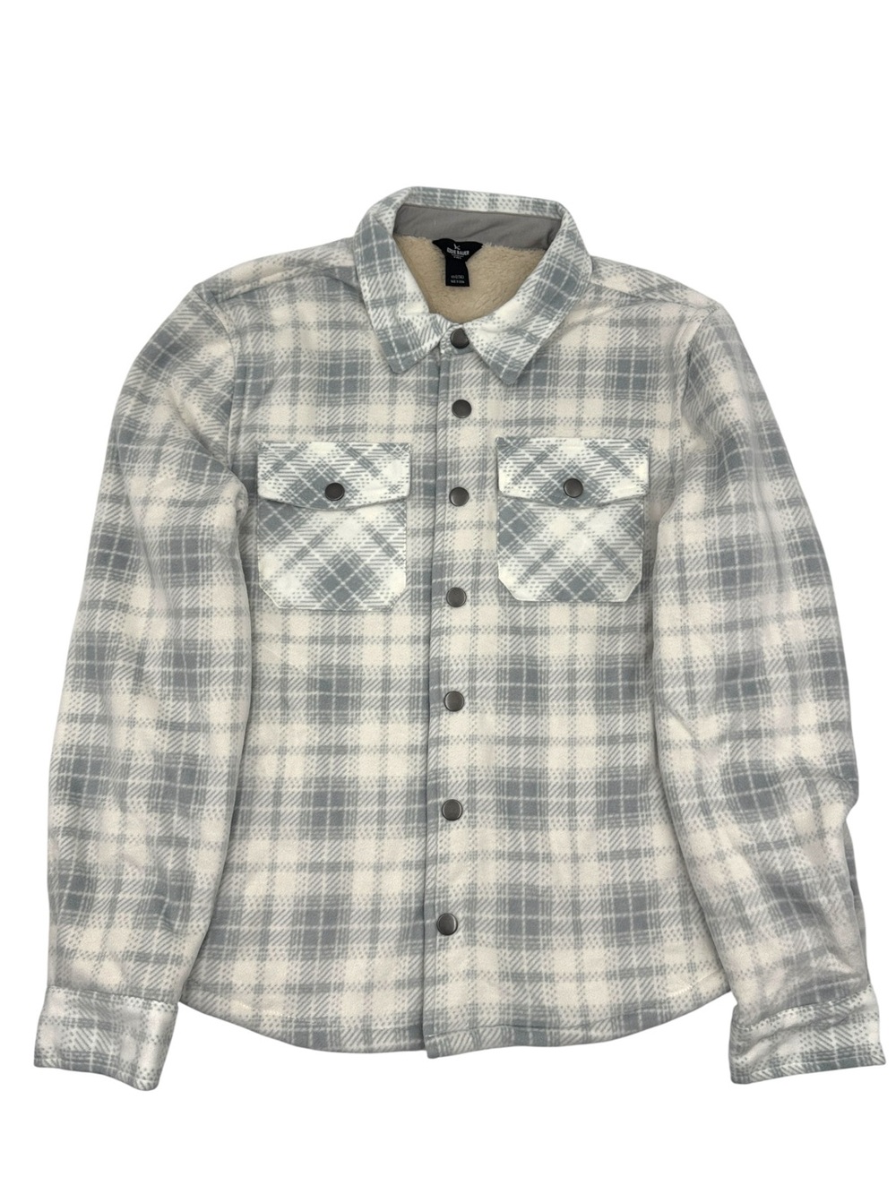 Eddie Bauer Kids Sherpa-Lined Shacket Size Medium (10-12)